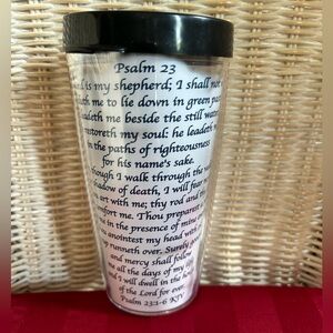 New Tumbler BPA free 16 oz. - Psalm 23
